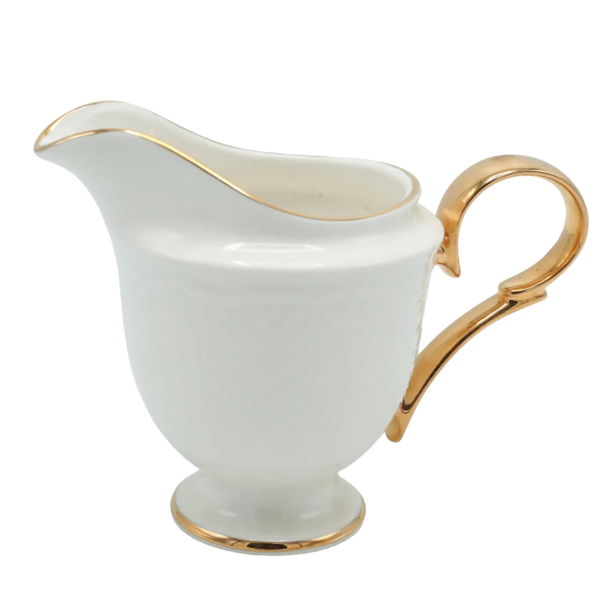Imperial Bone China Tea Set 24 Pieces Golden Rim at Zubaidas Homestore - House of The Biggest Collection of Tea Sets in Pakistan