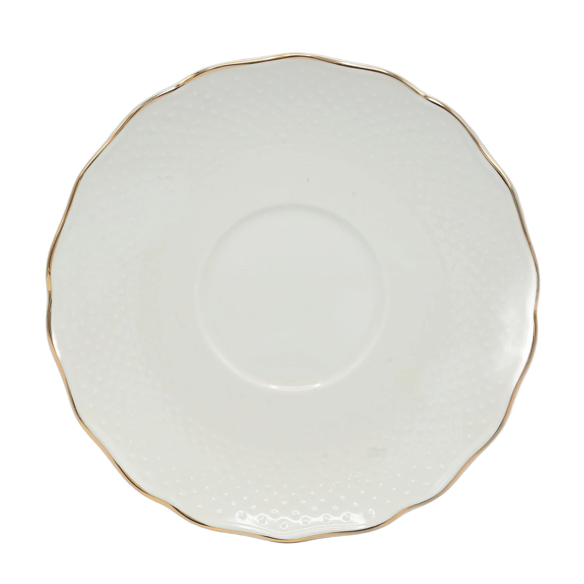 Imperial Bone China Tea Set 24 Pieces Golden Rim at Zubaidas Homestore - House of The Biggest Collection of Coffee and Tea Sets in Pakistan
