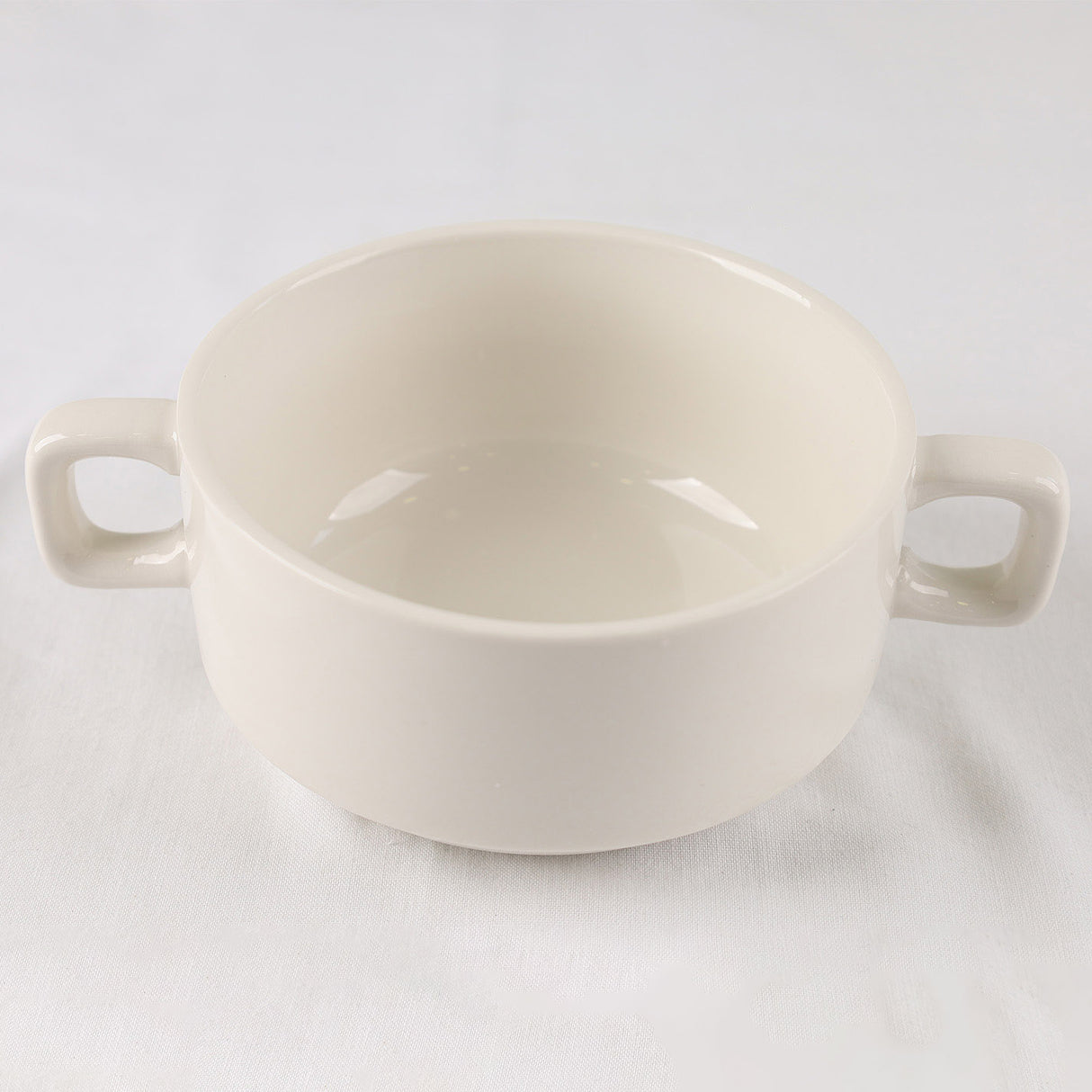 Danny Home 6Pcs Ceramic Soup Bowl Set Double Handle 14cm. Best Home Store for Home Shopping