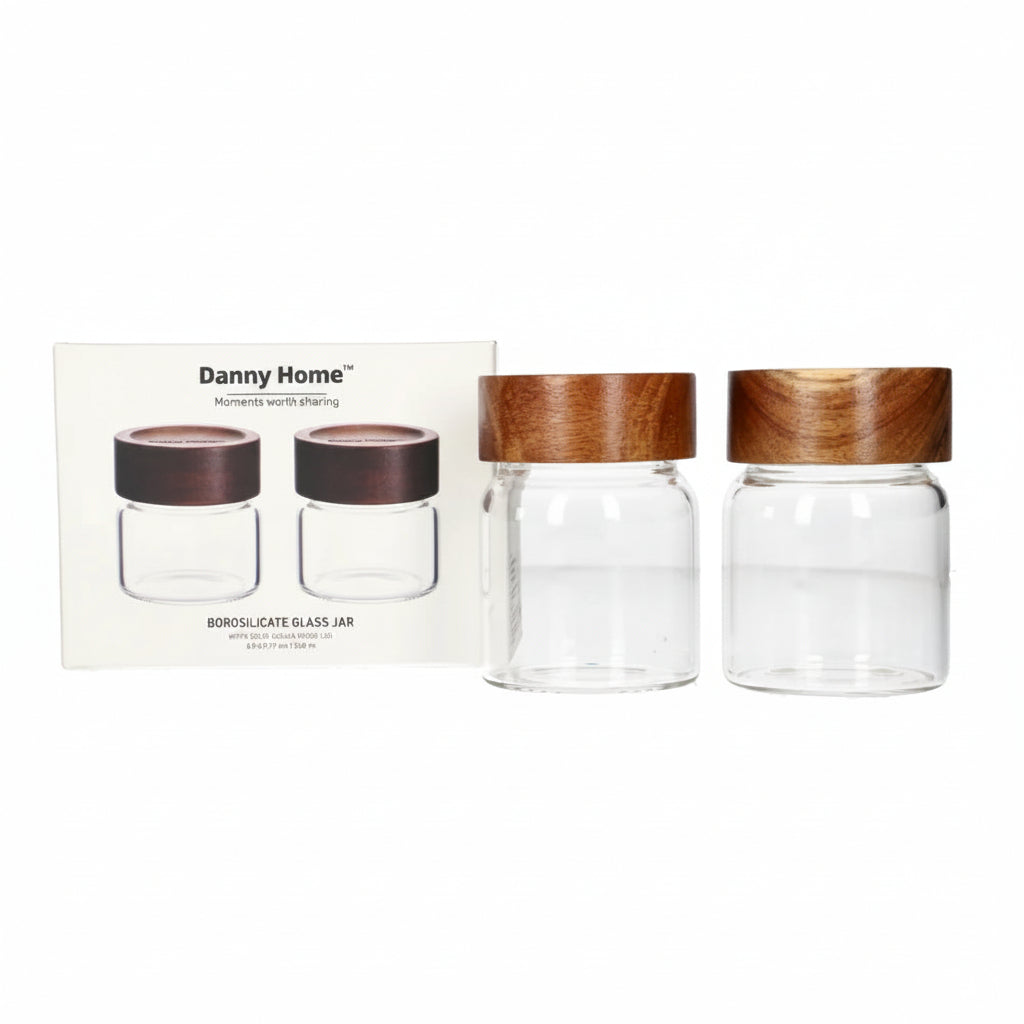 Danny Home Borosilicate Sealed Glass Jar 340ml at Zubaidas Homestore