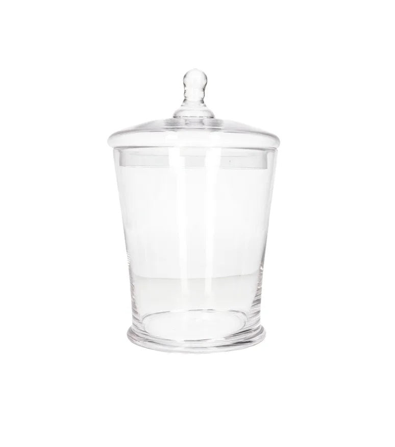 Danny Home Glass Cookie Jar 18cm at Zubaidas Homestore Best for Home Shopping