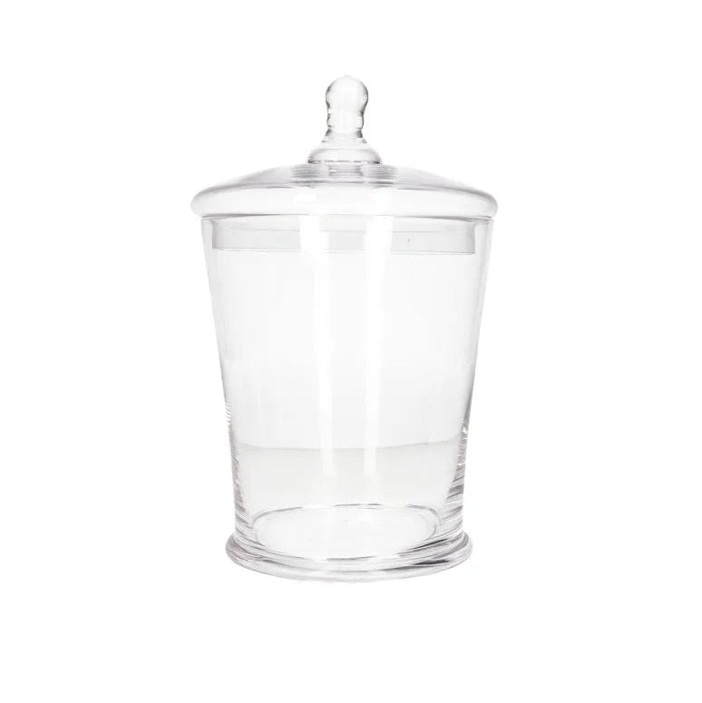 Danny Home Glass Cookie Jar 18cm at Zubaidas Homestore Best for Home Shopping