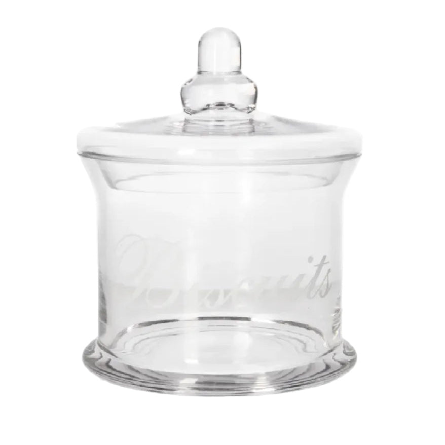 Danny Home Glass Sweets Jar 19cm at Zubaidas Homestore Pakistan