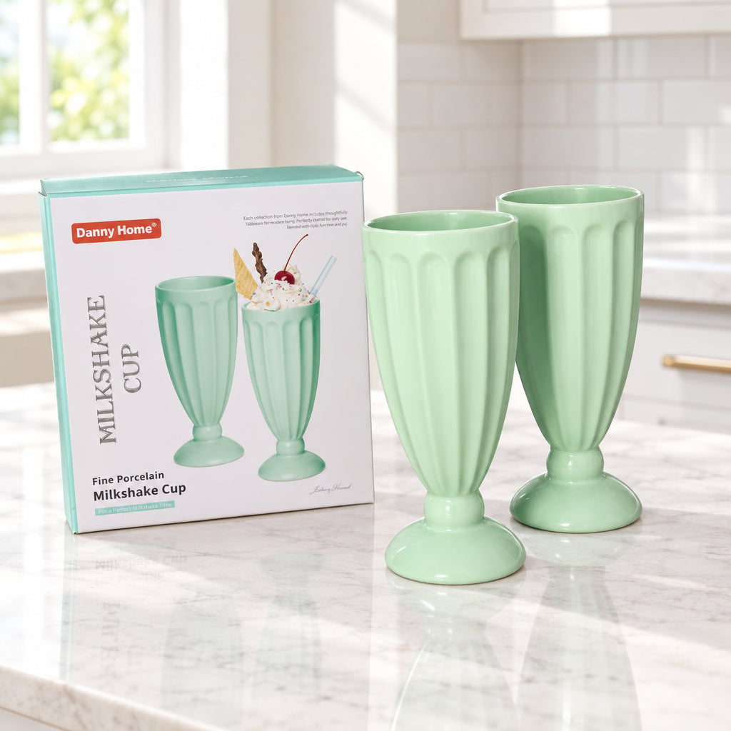 Danny Home Milkshake Cups Set 2pcs 8cm at Zubaidas Homestore