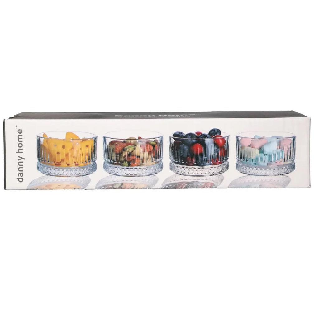 Danny Home Dessert Glass Cup Set 6pcs 230ml at Zubaidas Homestore Best for Home Shopping