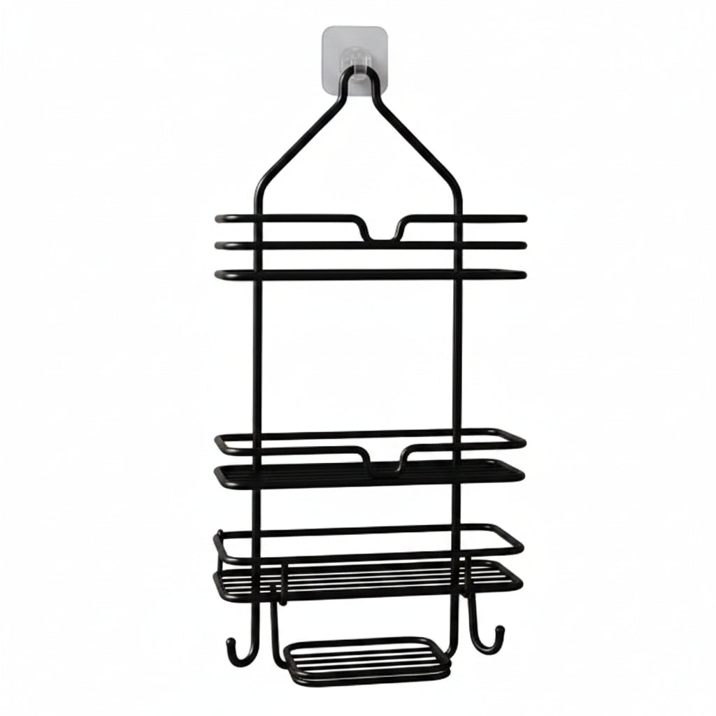 Danny Home Black Metal Hanging Shower Caddy 3 Tier at Zubaidas Homestore Pakistan