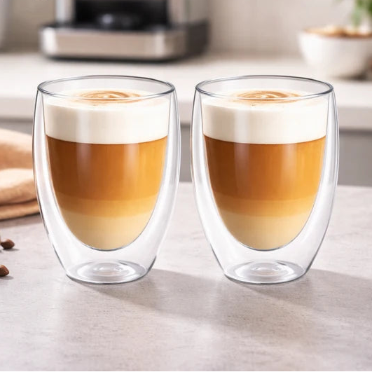 Danny Home Double Walled Glass 6 Pieces Set at Zubaidas Homestore