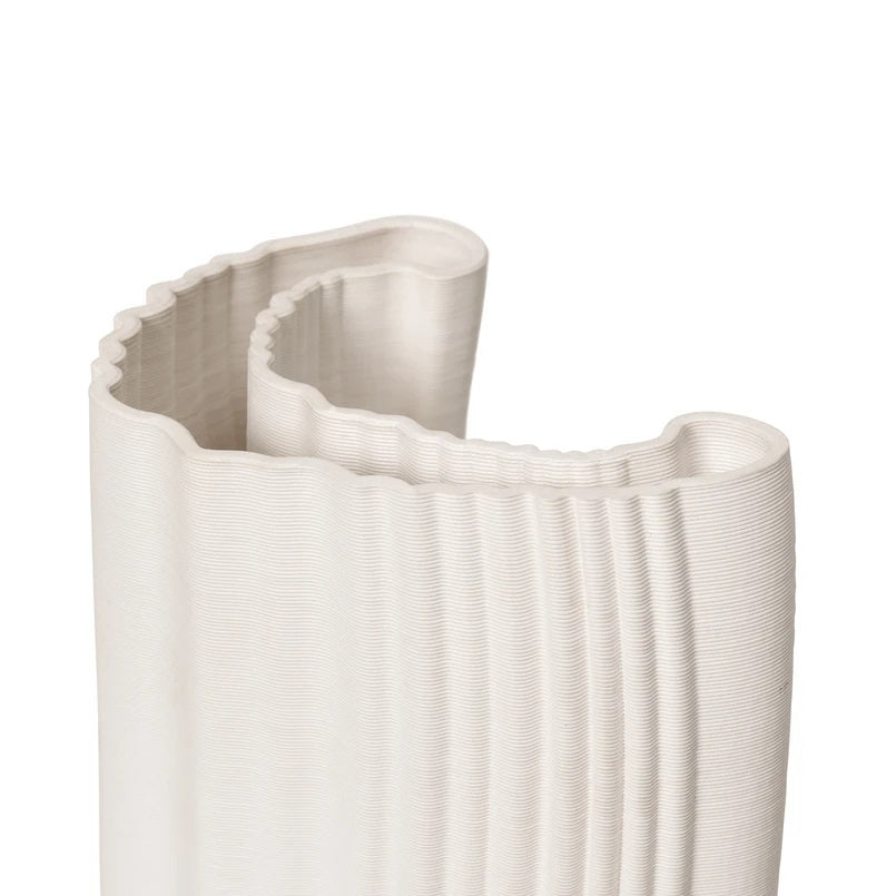 Ferm Living Moire Vase 3D Textured Ceramic Design at zubaidas Homestore No 1 Homestore for Home Shopping