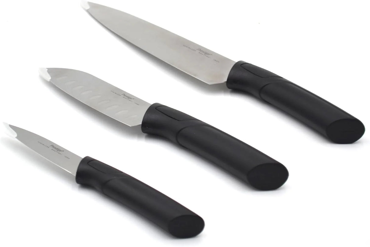 Prestige Knife 3 Pieces Set at Zubaidas Homestore. Best Homestore For Home Shopping