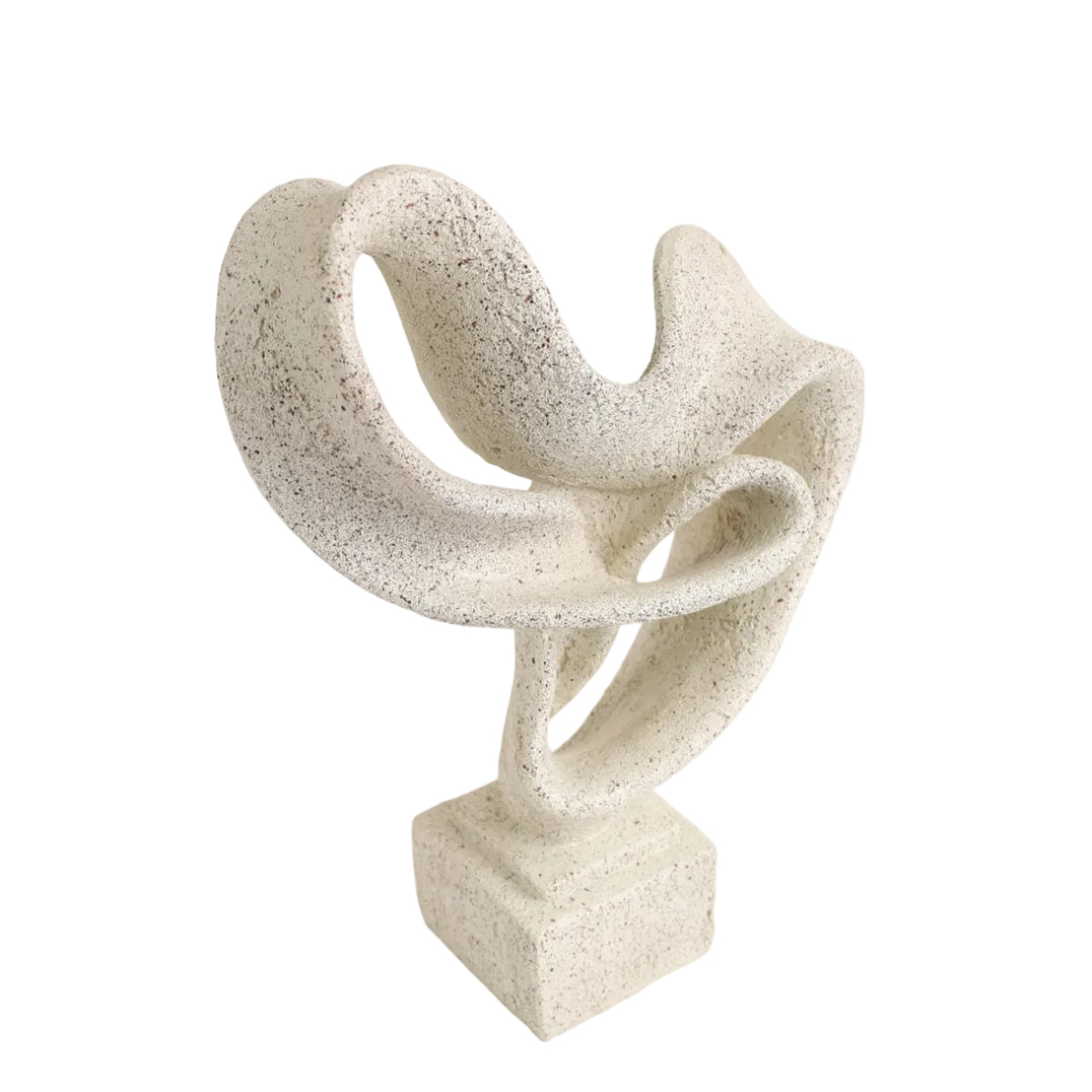Abstract Sculptural Loop Decorative Statue 33cm at zubaidas Homestore Pakistan