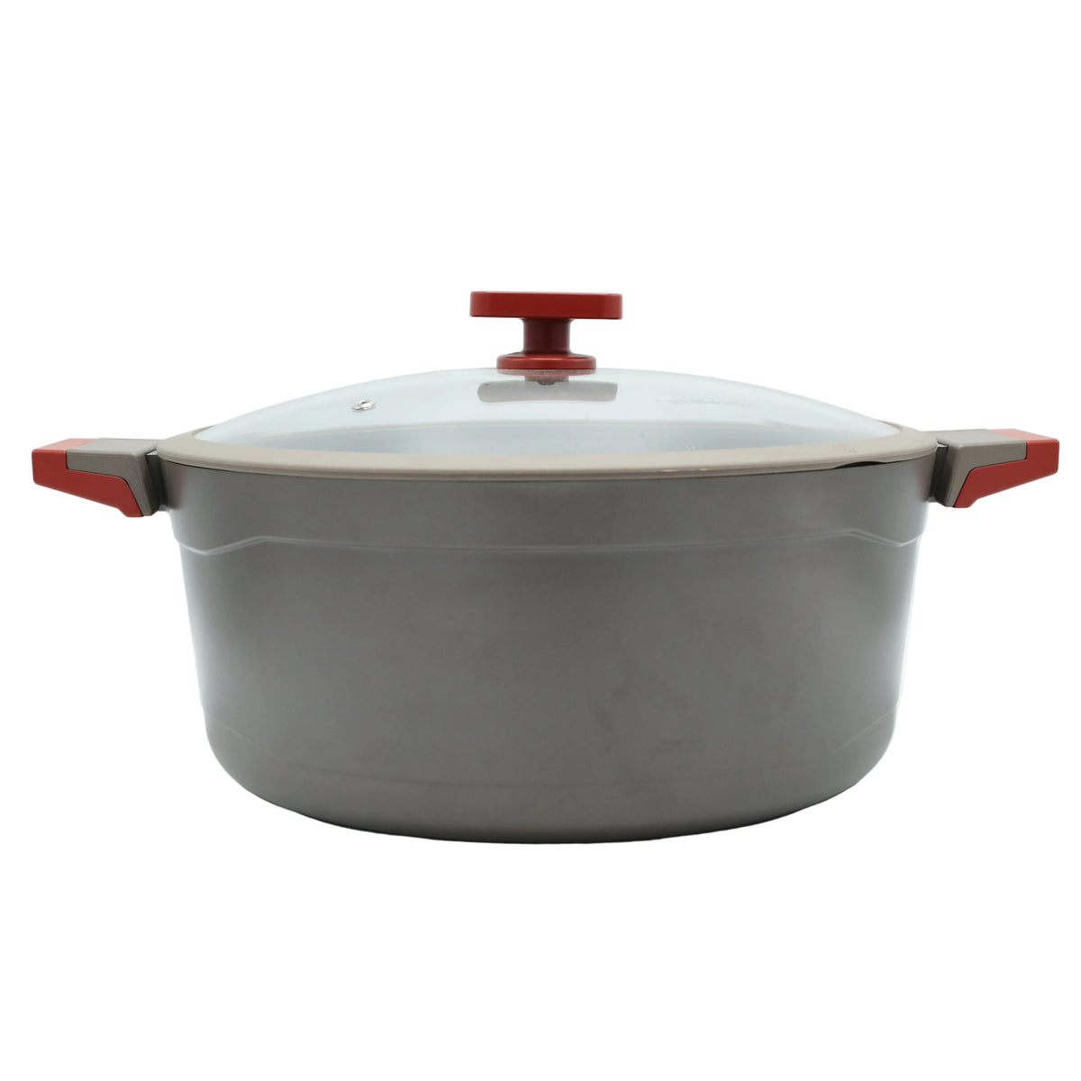 AlpenBerg Non Stick Casserole Pot with Glass Lid 32cm at Zubaidas Homestore Pakistan
