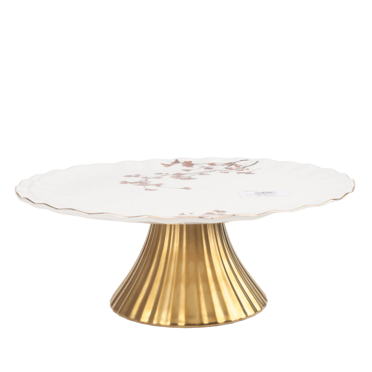 Angela Floral Cake Dish With Lifter 26.6cm at Zubaidas The Biggest Homestore in Pakistan