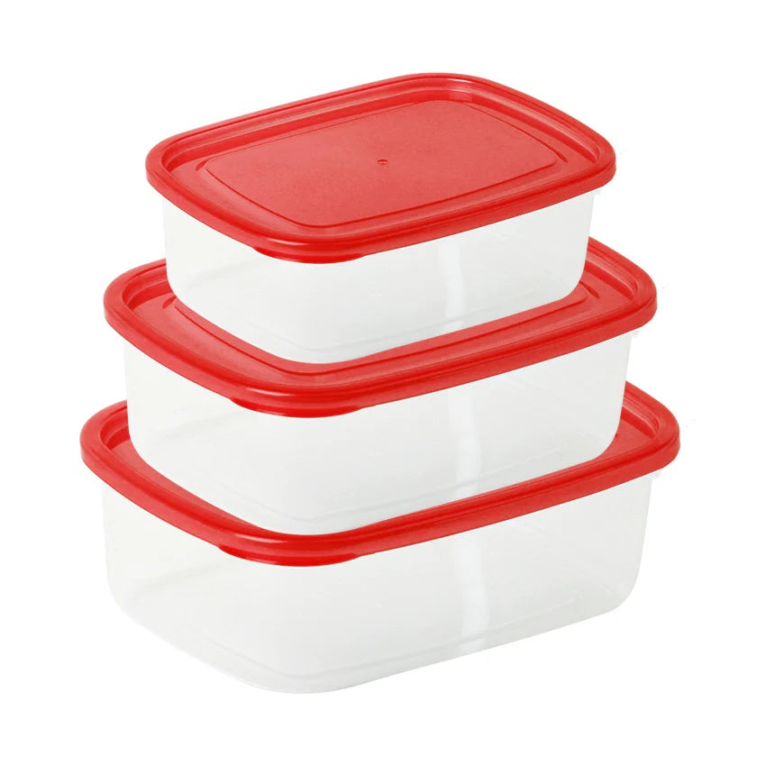 Appollo Crisper Food Container Pack of 3 Junior at Zubaidas Homestore Best for home Shopping Pakistan