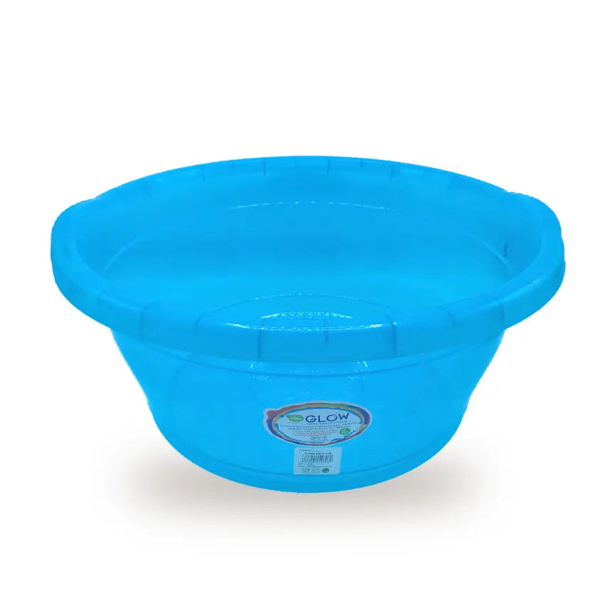 Appollo Glow Bath Tub 24 Ltr Transparent Turqoise at Zubaidas Homestore Pakistan