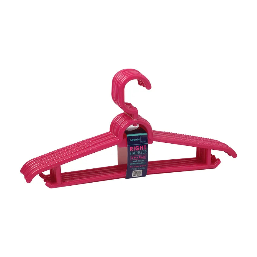 Appollo Right Hanger Pack of 6 at Zubaidas Homestore