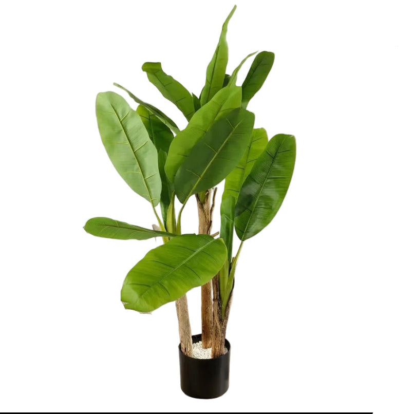 Artificial Banana Palm Textured Stem Green at Zubaidas Homestore Best for Home Shopping Pakistan