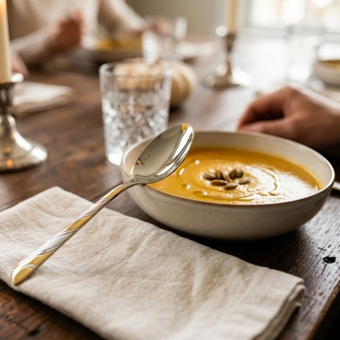AYD 2 Tone Curry Serving Spoon at Zubaidas Homestore Best for Home Shopping
