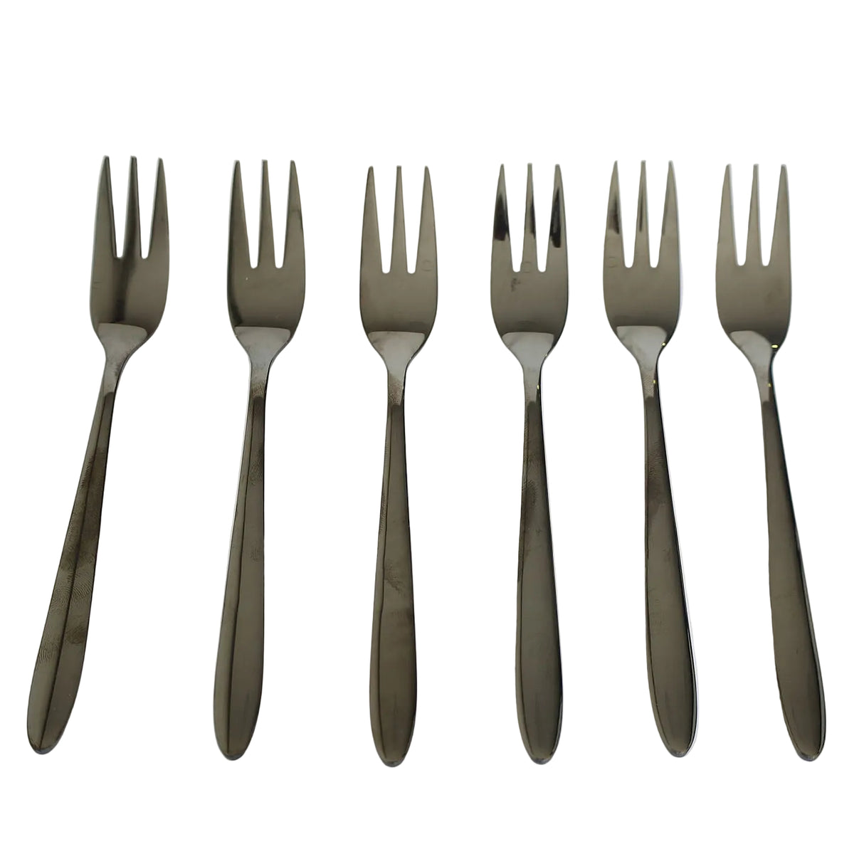 AYD 6 Pieces Fork Set Glossy Blackish at Zubaidas Homestore Pakistan