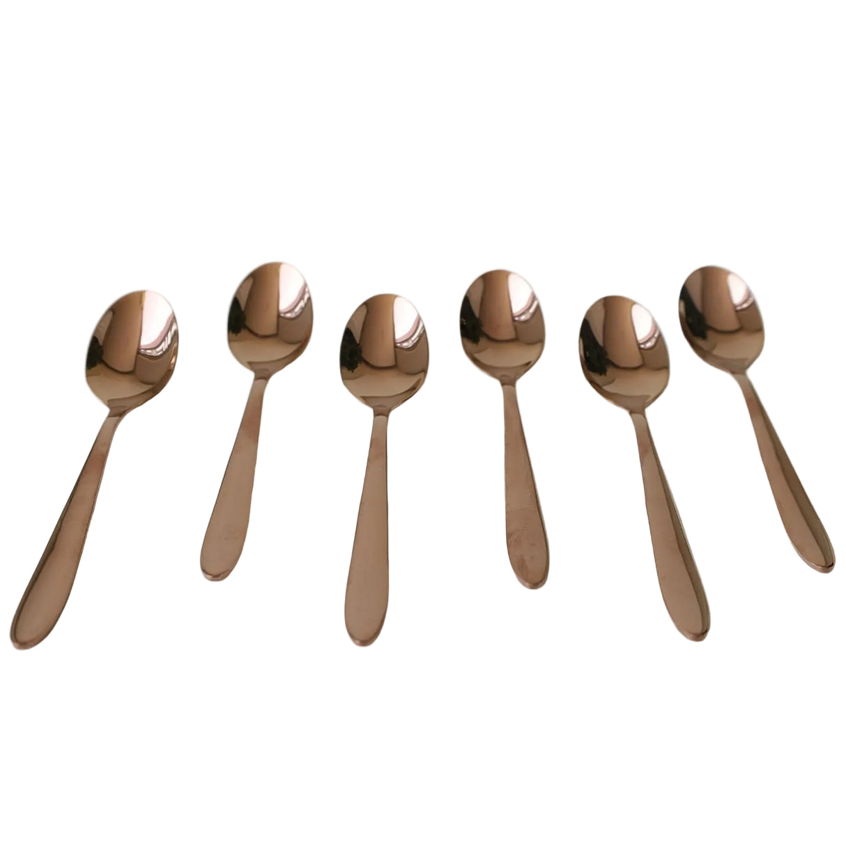 AYD 6 Pieces Spoon Set Glossy Rose Gold at Zubaidas Homestore Online Pakistan