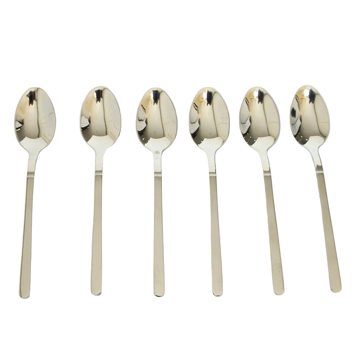 AYD 6pc Tea Spoon Set Stainless Steel at Zubaidas Homestore Pakistan