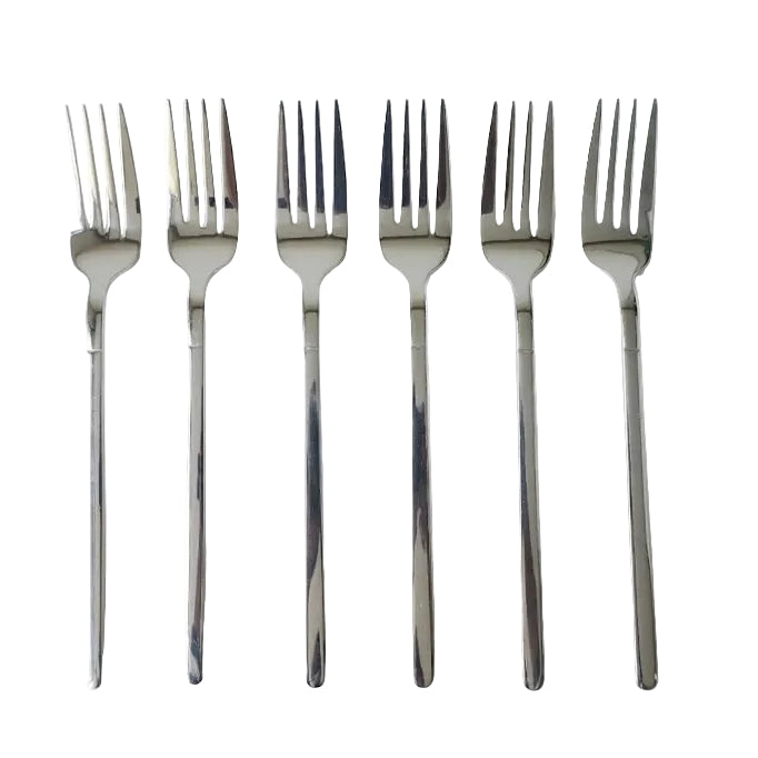 AYD 6 Pieces Fork Set 4mm Matt 18/10 Stainless Steel at Zubaidas Homestore Pakistan