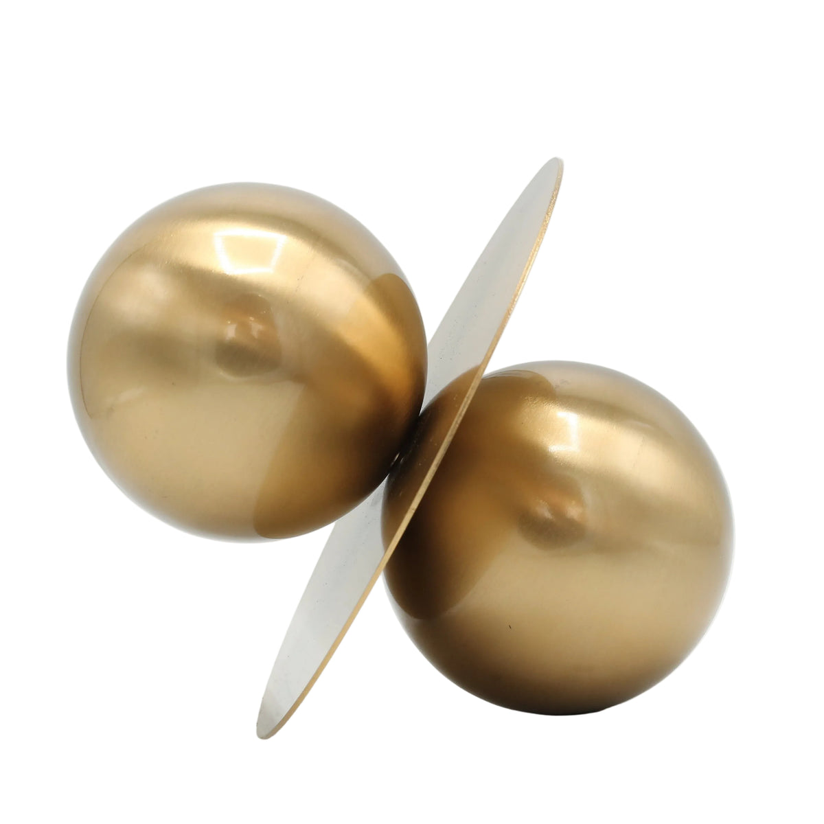 Ball Brass Decorative Object Golden at Zubaidas Homestore - The Largest Collection of Decor In Pakistan