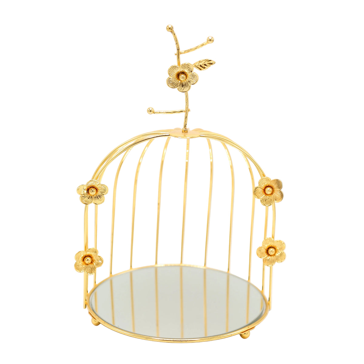 Bird Cage Decorative Serving Dessert Stand Gold at Zubaidas Homestore Pakistan