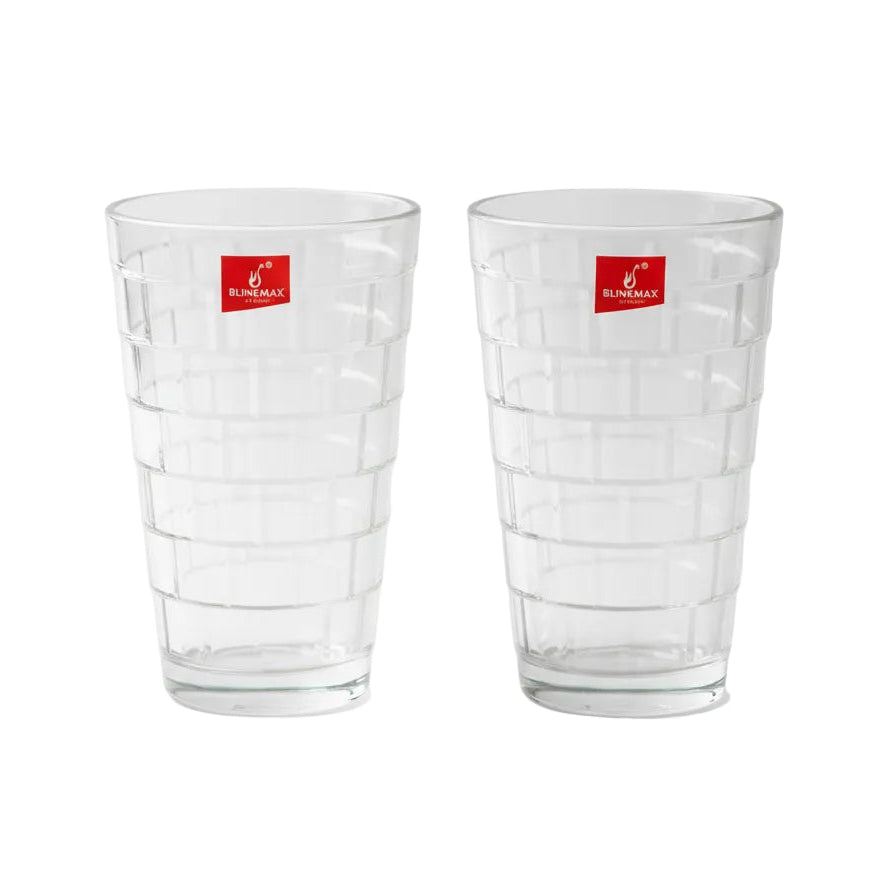 Blinkmax 2pcs Grid Pattern Textured Tumbler Set at Zubaidas Homestore