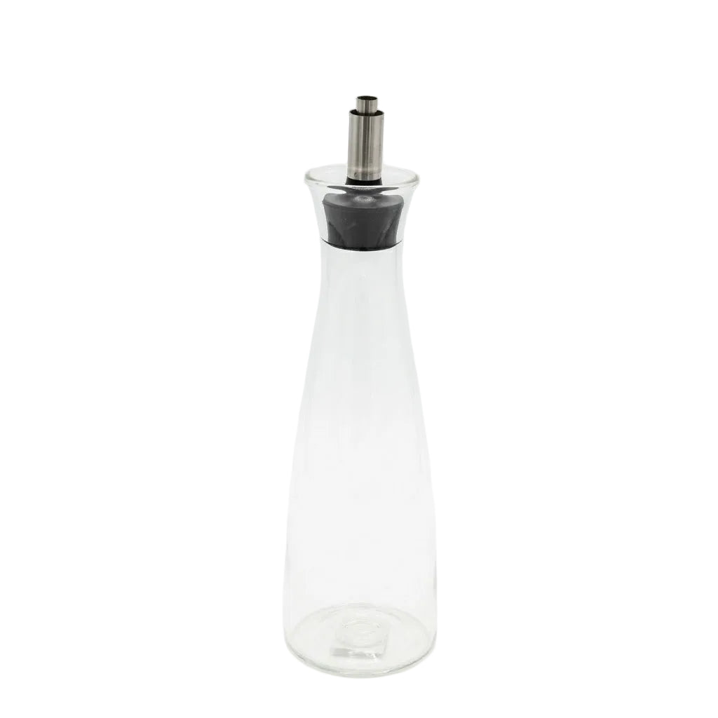 Borosilicate Glass Oil Bottle with Silicone Lid 500ml at Zubaidas Homestore - The Largest Collection of Oil Bottle Dispenser In Pakistan