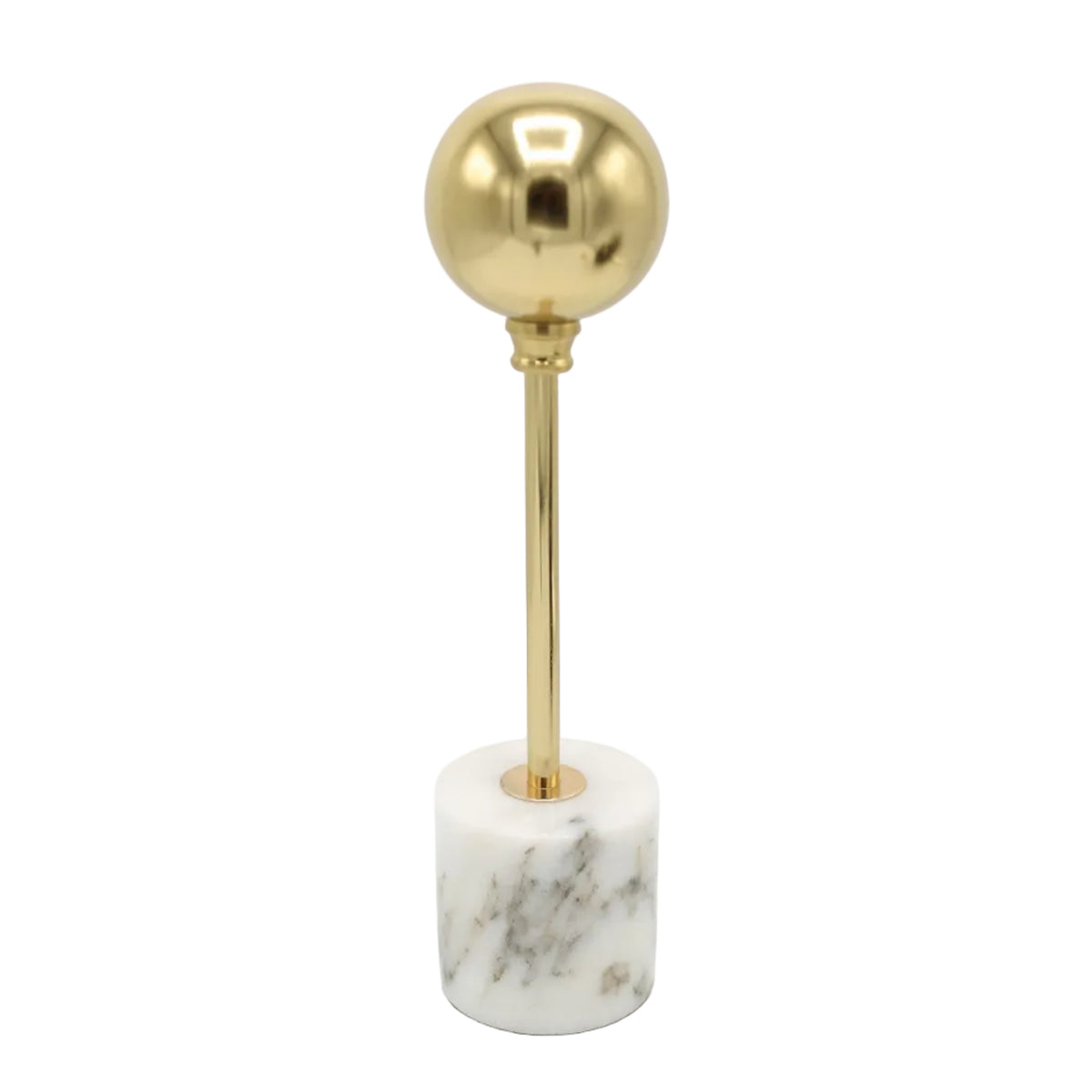 Brass Balloon Sculpture with Marble Base at Zubaidas Homestore - The Largest Collection of Decor In Pakistan