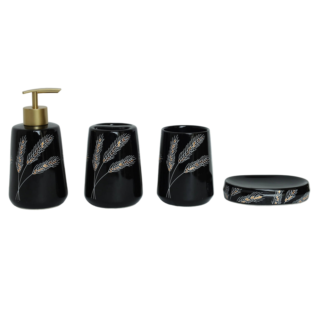 Brilliant Ceramic Bathroom Accessories 4Pcs Set at Zubaidas Homestore. #1 Homestore in Pakistan