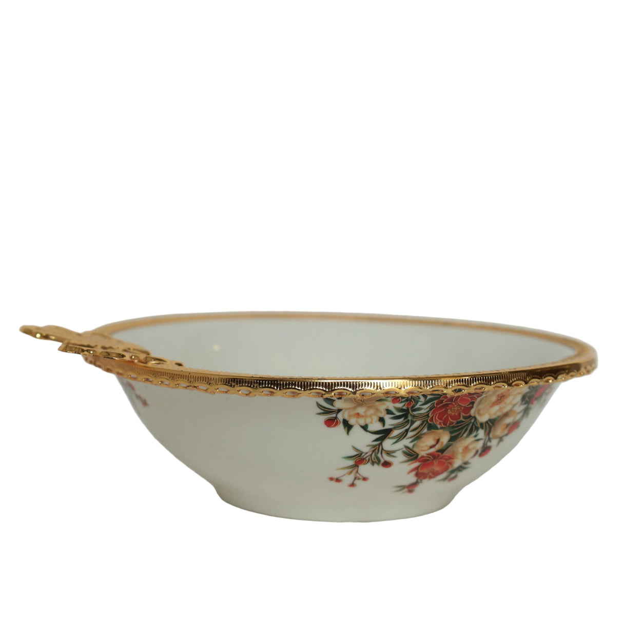Brilliant Royal Bloom Fine Porcelain Bowl at Zubaidas Homestore Pakistan