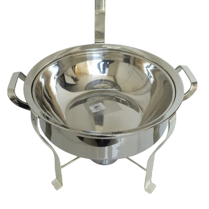 Buffet Serving Dish 4Ltr With Stand Stainless Steel at Zubaidas No#1 Homestore in Pakistan