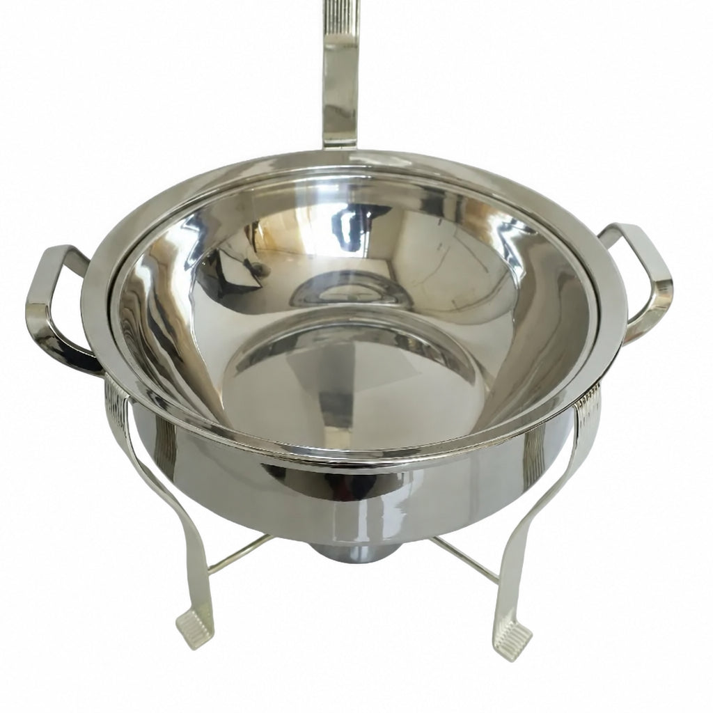 Buffet Serving Dish 4Ltr With Stand Stainless Steel at Zubaidas No#1 Homestore in Pakistan