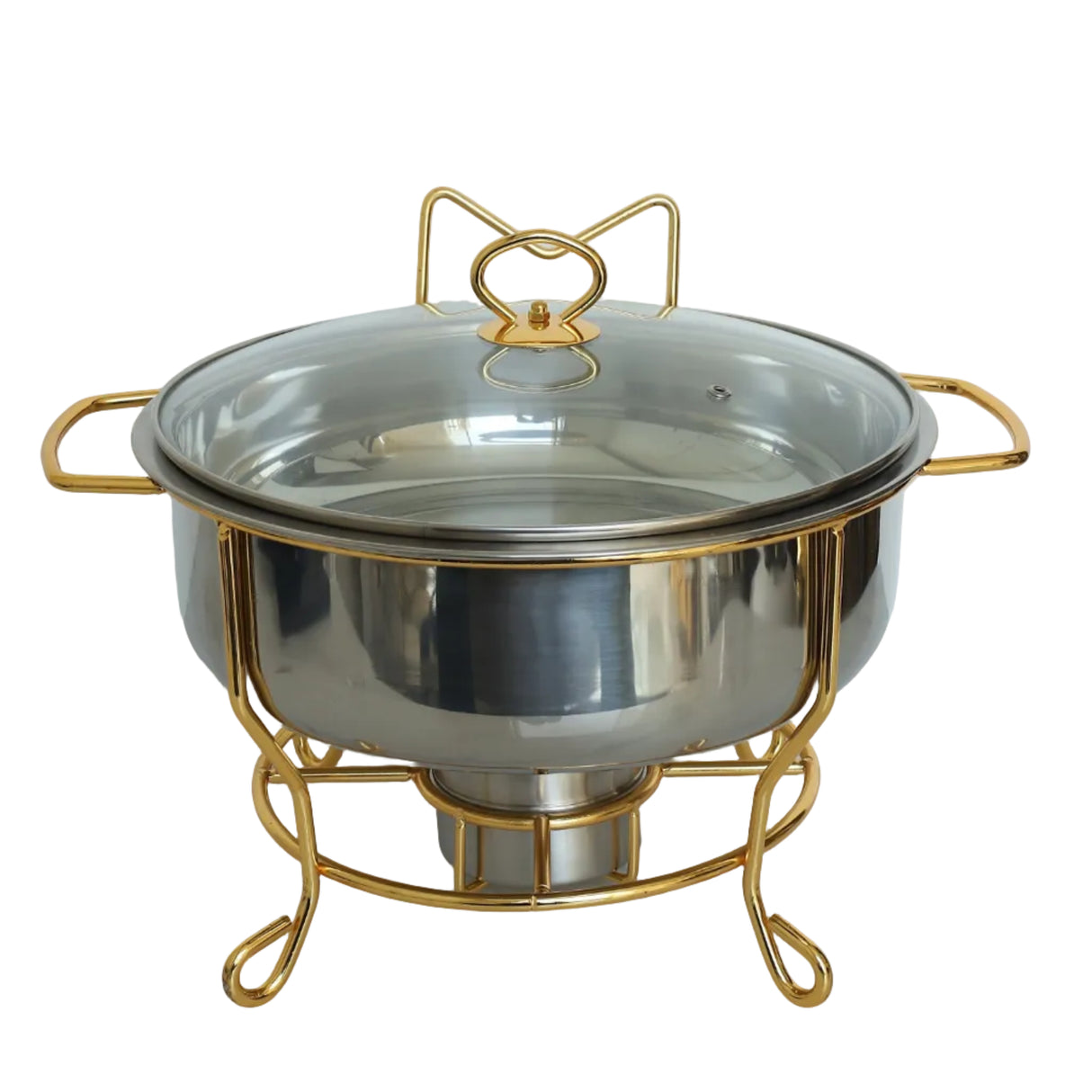 Chafing Food Warmer Gold 4Liter Zubaidas Homestore Best for Home Shopping