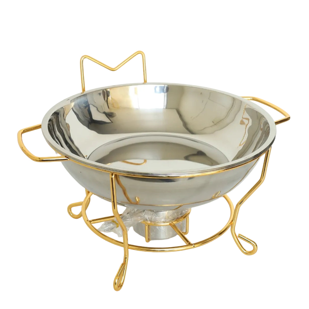Chafing Food Warmer Gold 6 Liter Stainless Steel at Zubaidas Homestore Online Pakistan