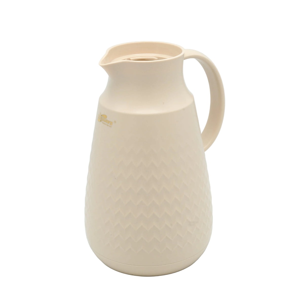 Chevron Textured Insulated Thermal Carafe 1 Liter at Zubaidas Homestore - House of Largest Collection Of Insulated Thermal Carafe In Pakistan