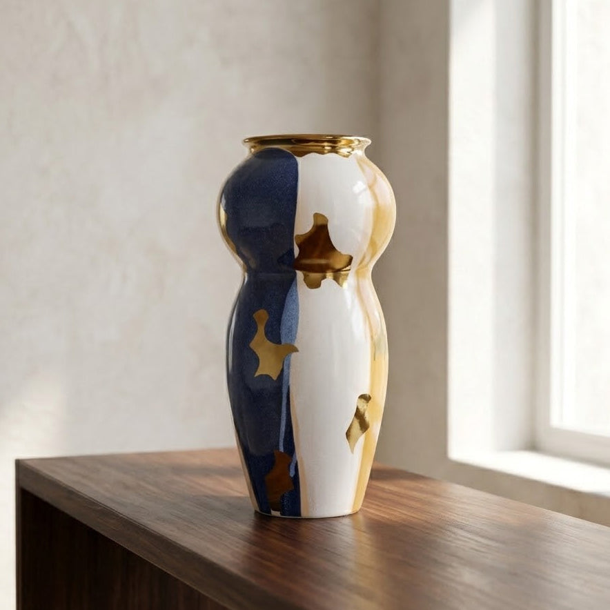 Contemporary Abstract Ceramic Vase at Zubaidas Homestore