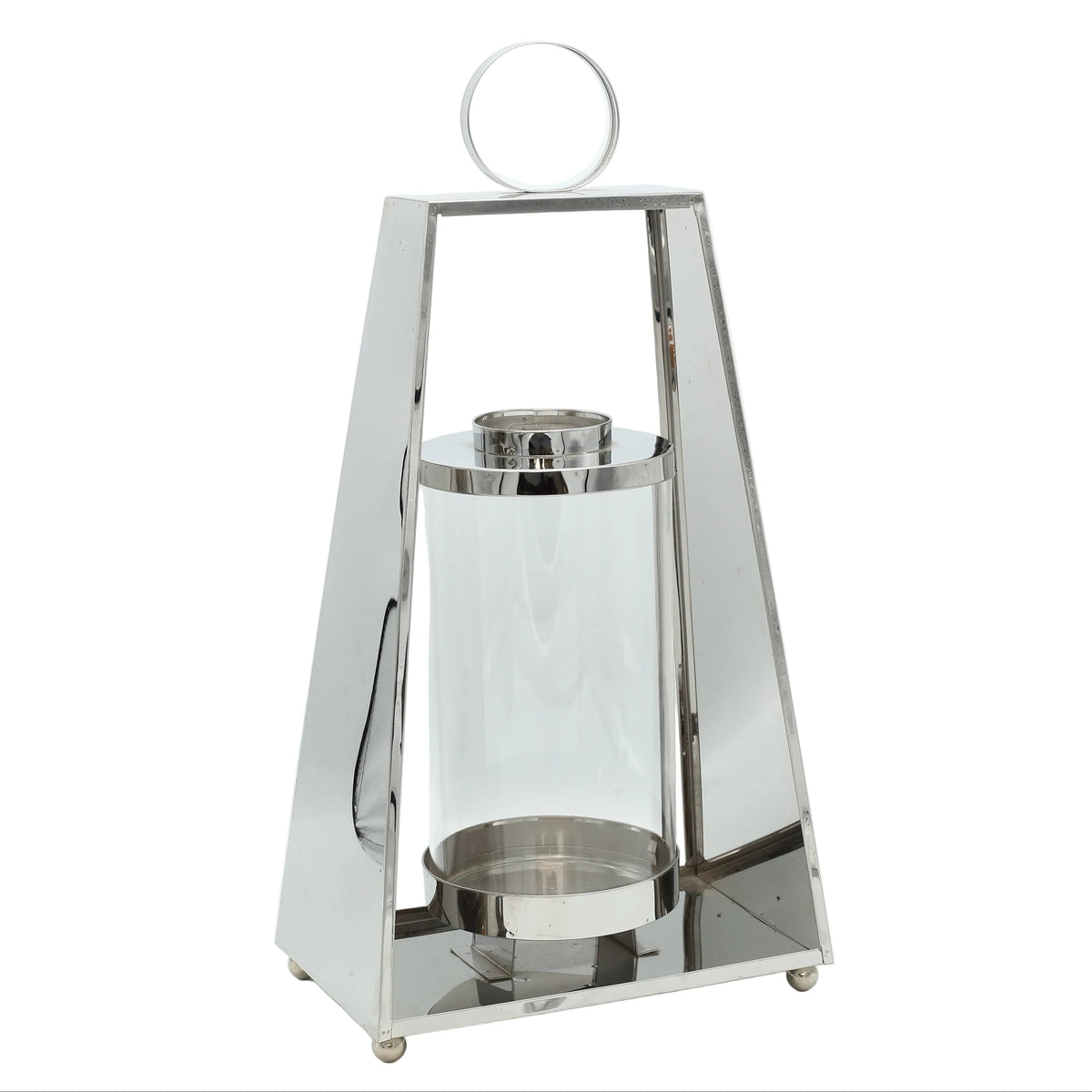 Contemporary Stainless Steel Lantern Set 3 Pieces at Zubaidas Homestore - House of The Biggest Collection of Decor in Pakistan