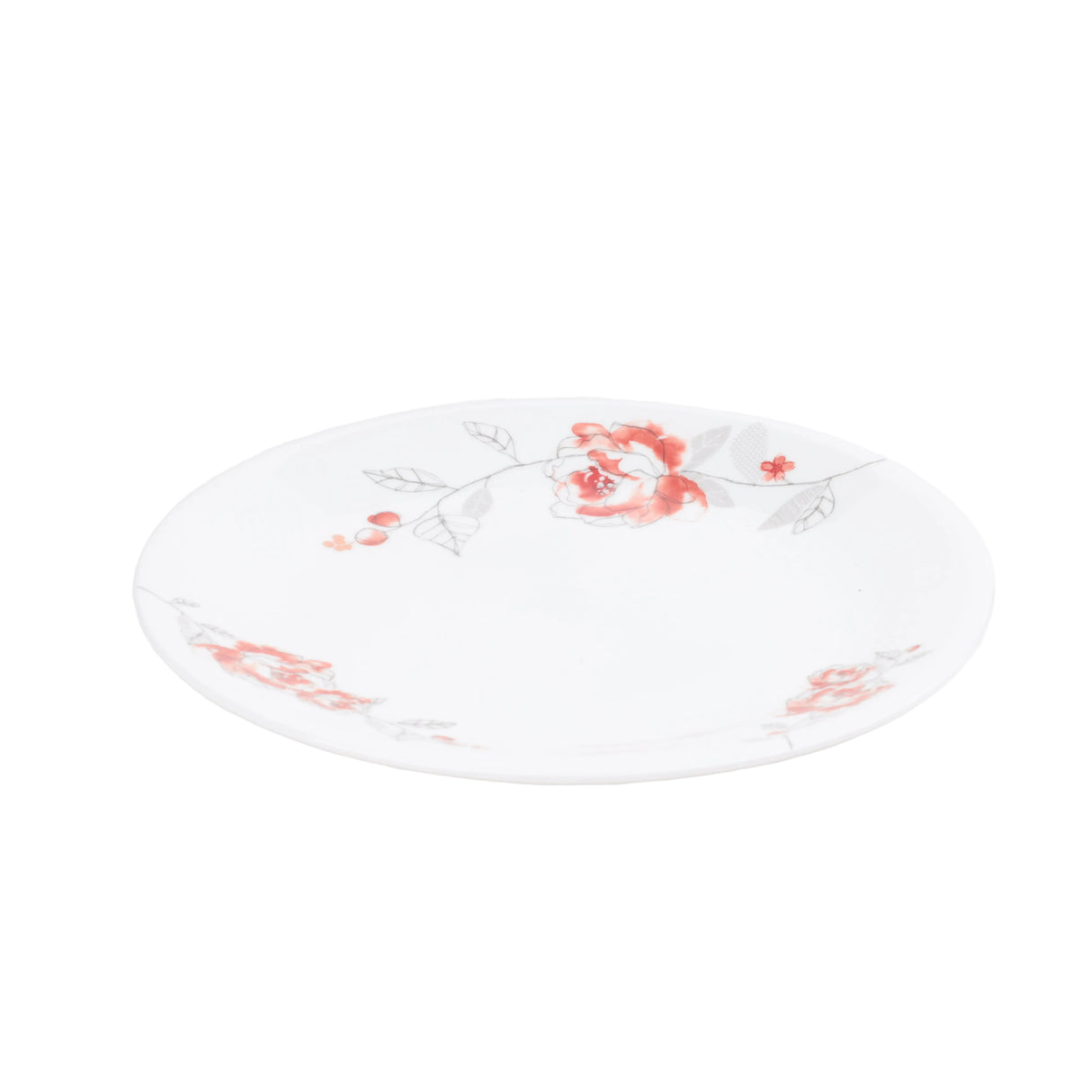 Corelle Brush Stroke Roses Lunch Plate at Zubaidas Homestore Best for Home ShoppingPakistan