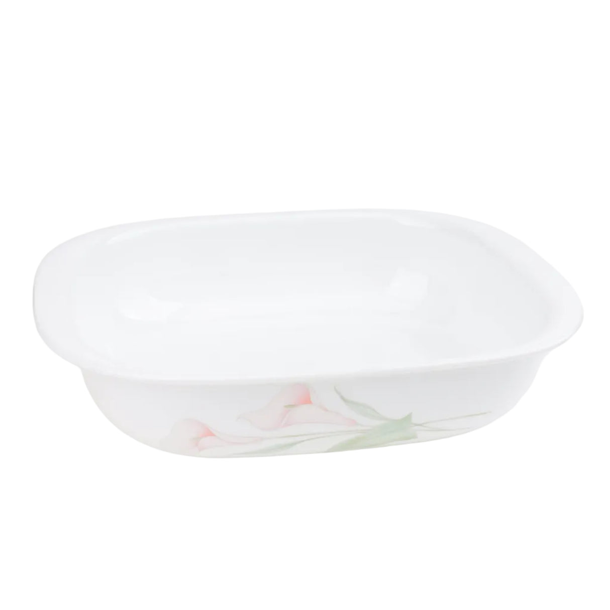Corelle Country Cottage Oblong Dish with Plastic Lid 1.89L at Zubaidas Most Trusted Homestore in Pakistan