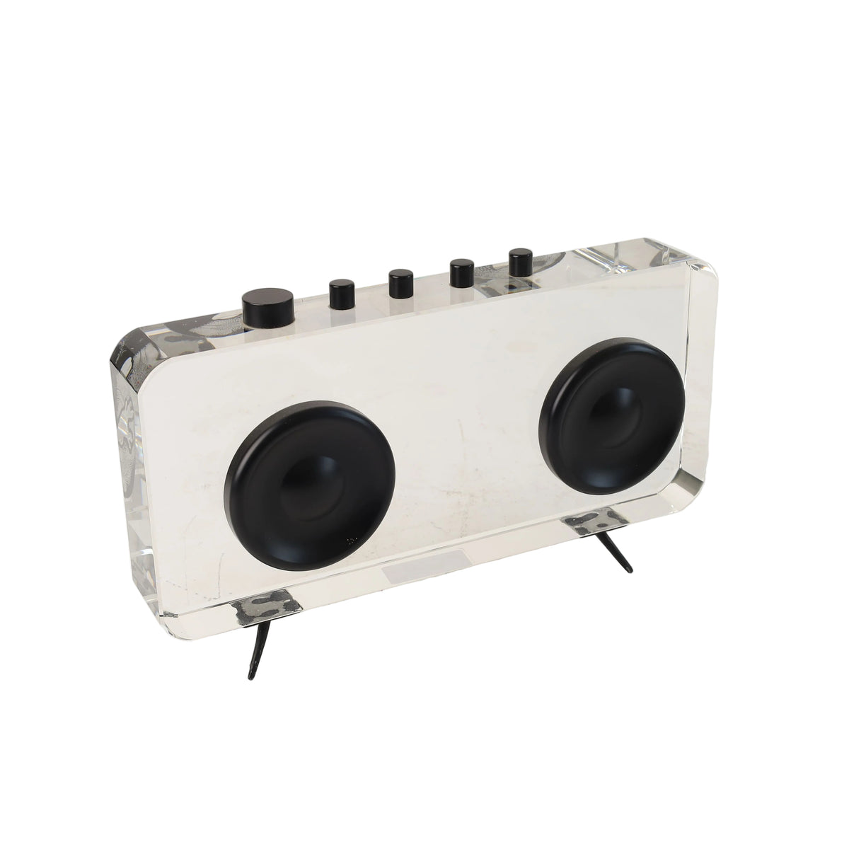 Crystal Retro Radio with Black Accents at Zubaidas Homestore Pakistan