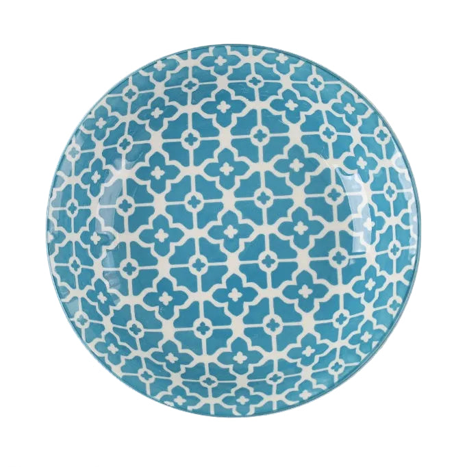 Danny Home 6pcs Ceramic Plate Multi Color 20cm Largest Homestore Brand in Pakistan