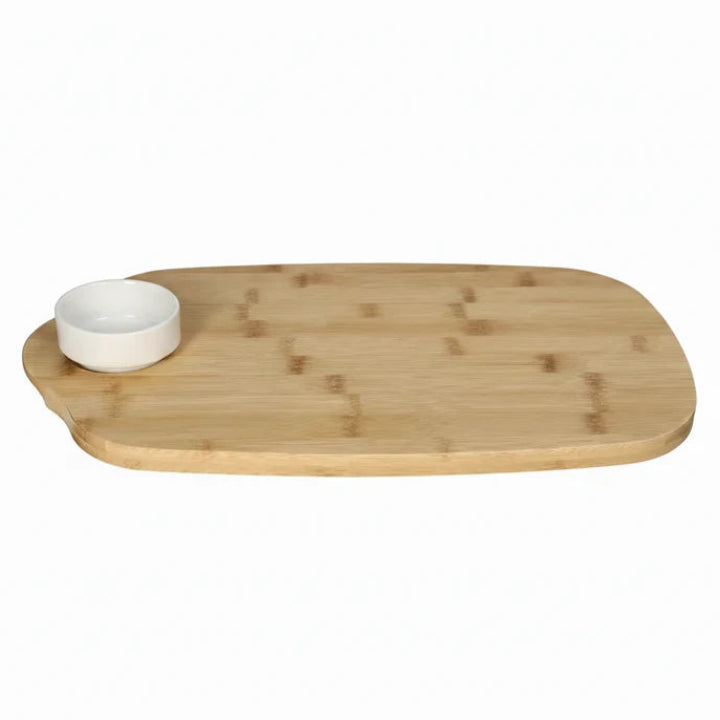 Danny Home Bamboo Serving Board With Dip Bowl at Zubaidas Homestore Pakistan