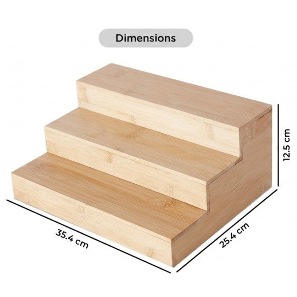 Danny Home Bamboo Spice Rack at Zubaidas Homestore. Best Online Homestore in Pakistan