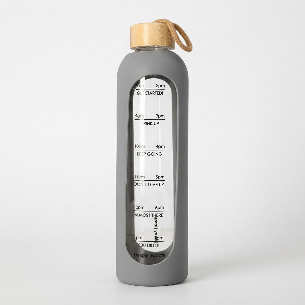 Danny Home Borosilicate Glass water Bottle 1 Liter at Zubaidas Homestore Pakistan