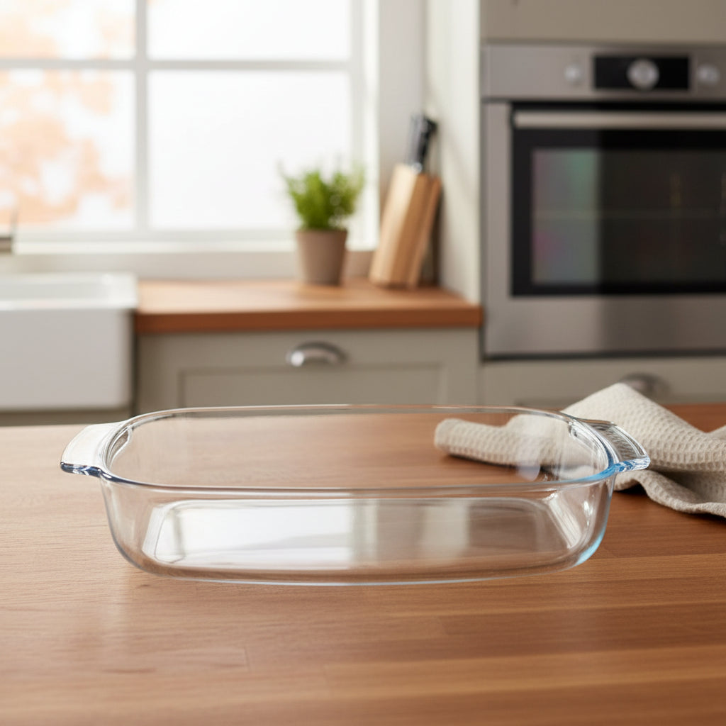 Danny Home Borosilicate Oven Baking Dish 3.8 Liters at Zubaidas Homestore