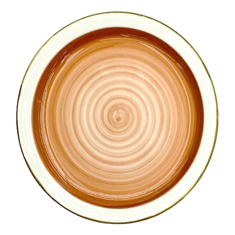 Danny Home Brown Spiral Ceramic Dinner Plate 26cm at Zubaidas Homestore Pakistan