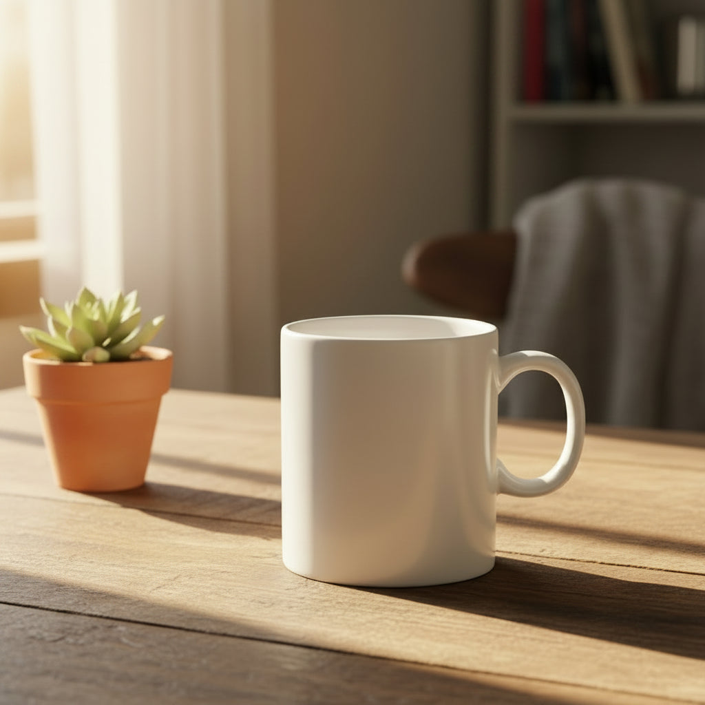 Danny Home Ceramic Coffee Mug 300ml White at Zubaidas Homestore Pakistan