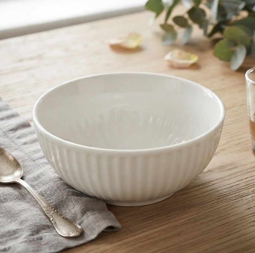 Danny Home Ceramic Dessert Bowl 12cm White at Zubaidas Homestore